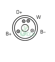 Alternateur GECO A600631