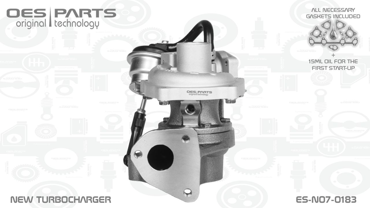 Turbocompresseur, suralimentation OES PARTS ES-N07-0183