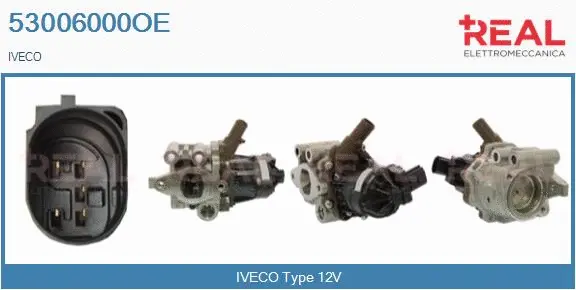 Vanne EGR REAL 53006000OE