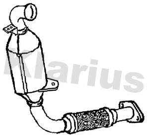 Filtre à particules / à suie, échappement KLARIUS 390580
