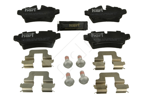 Kit de plaquettes de frein, frein à disque HART 254 219