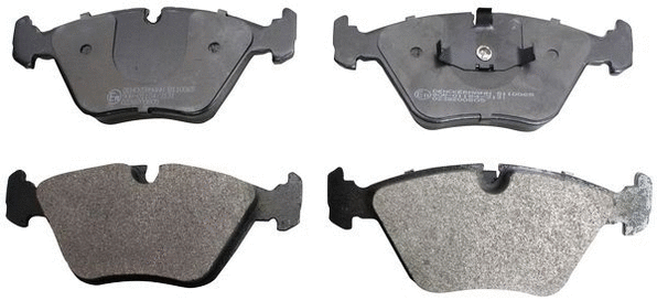 Kit de plaquettes de frein, frein à disque DENCKERMANN B110065