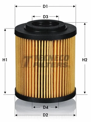 Filtre à huile TECNECO FILTERS OL0226E