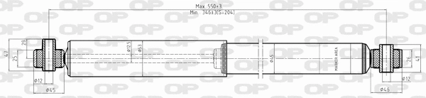 Amortisseur OPEN PARTS SAB8350.32