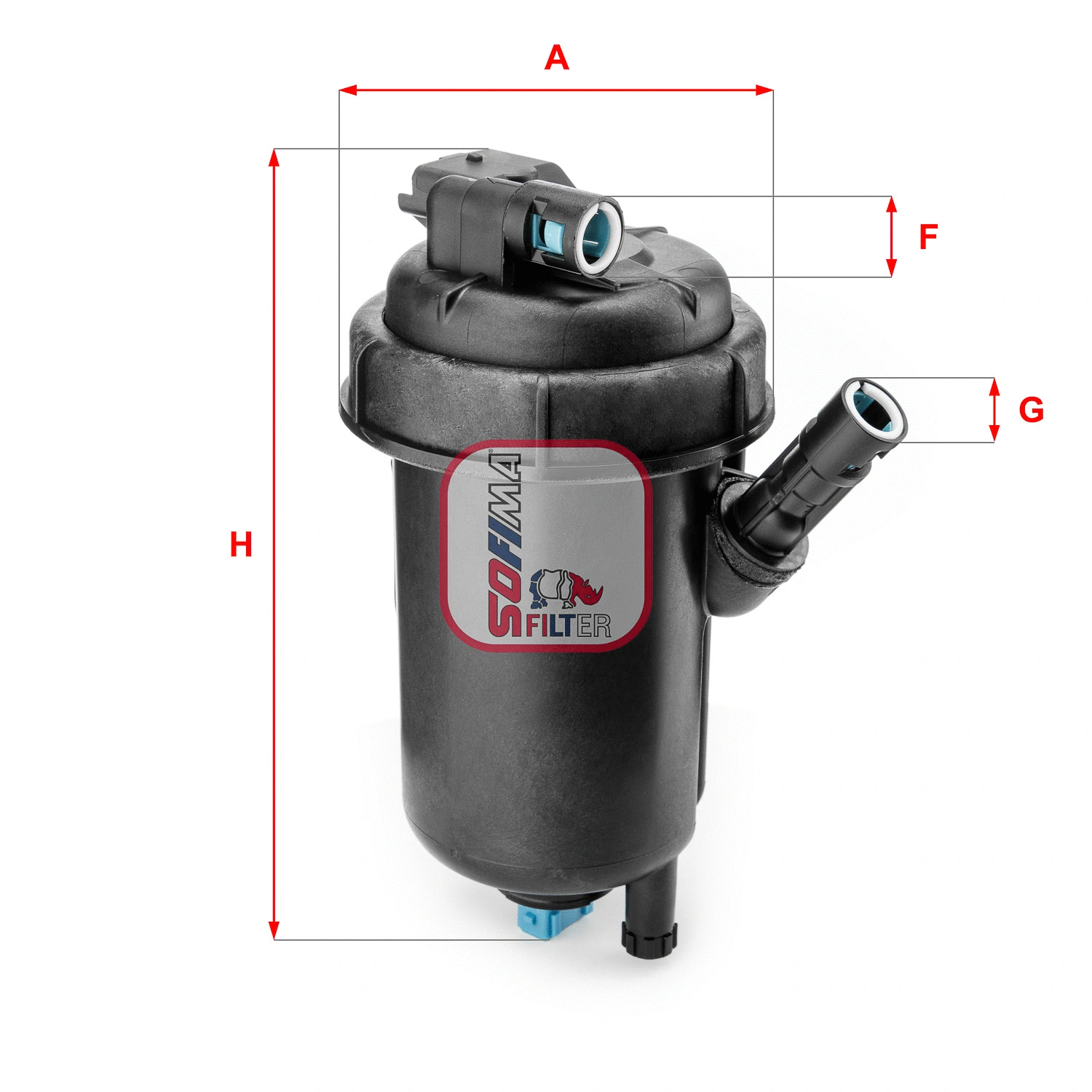 Filtre à carburant SOFIMA S 5139 GC