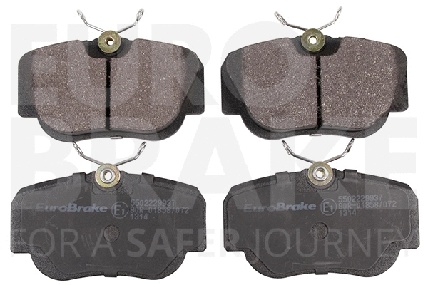 Kit de plaquettes de frein, frein à disque EUROBRAKE 5502229937