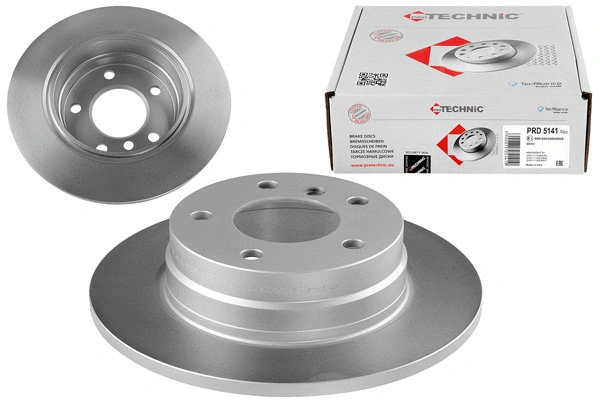 Disque de frein PROTECHNIC PRD5141