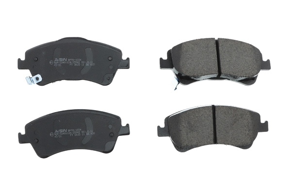 Kit de plaquettes de frein, frein à disque AISIN BPTO-1034