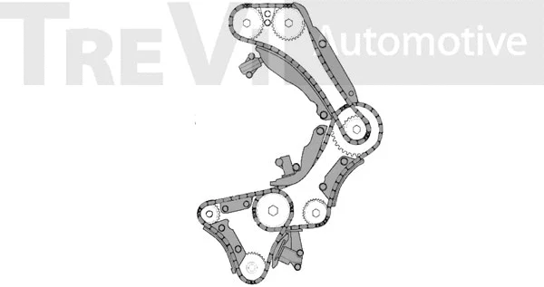 Kit de distribution par chaîne TREVI AUTOMOTIVE KC1041