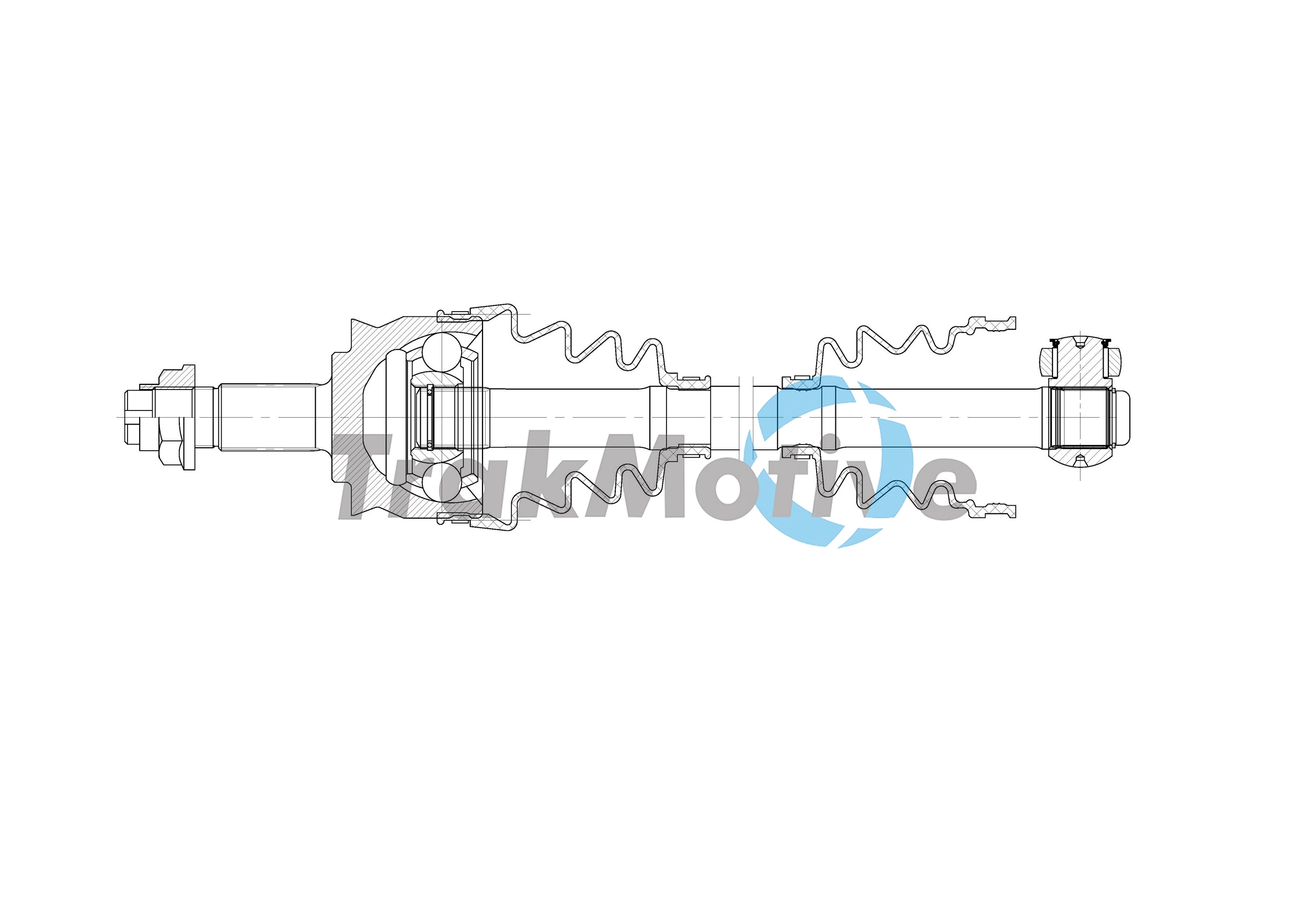 Arbre de transmission TrakMotive 30-1993