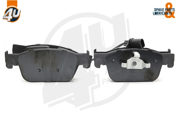 Kit de plaquettes de frein, frein à disque 4U Autoparts 22534VV