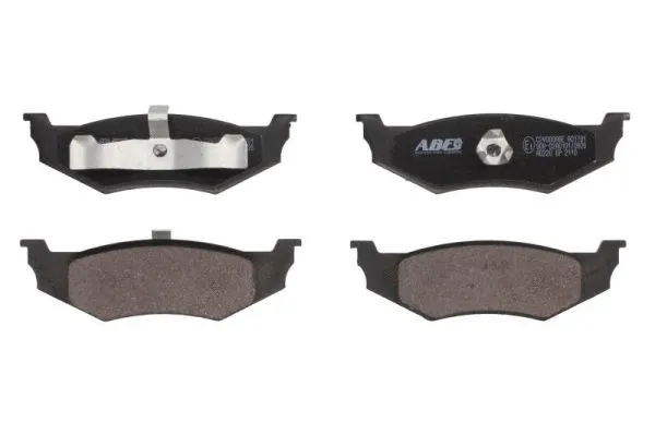 Kit de plaquettes de frein, frein à disque ABE C2Y000ABE