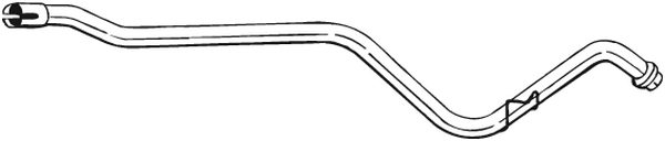 Tuyau d'échappement KLOKKERHOLM 887-149
