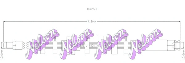 Flexible de frein KAWE H4263