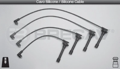 Kit de câbles d'allumage BRECAV 31.508