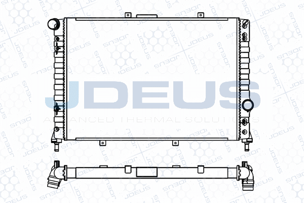 Radiateur, refroidissement du moteur JDEUS M-0000180
