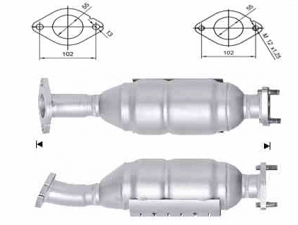 Catalyseur VEGAZ GmbH HUK-963