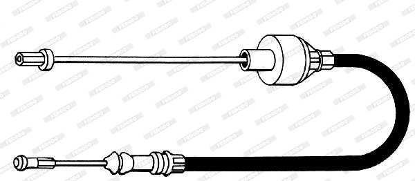 Tirette à câble, commande d'embrayage FERODO FCC422140