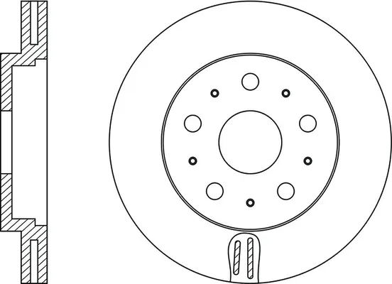 Disque de frein FIT FR0226V