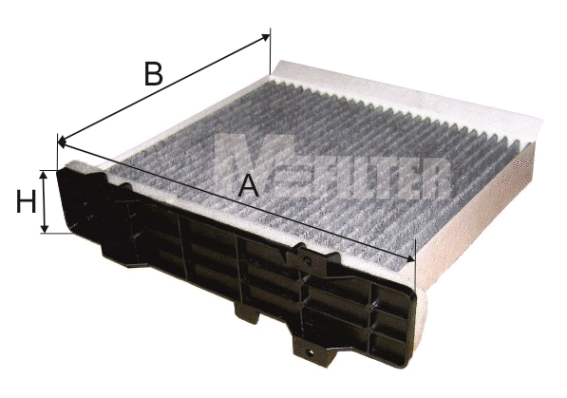 Filtre, air de l'habitacle MFILTER K 9017C