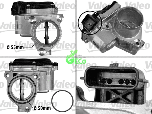 Corps papillon GECO CF19135