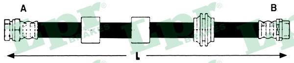 Flexible de frein ABTEX 6T48005