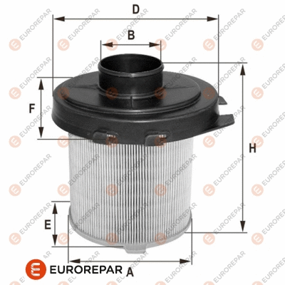 Filtre à air EUROREPAR 1680348180