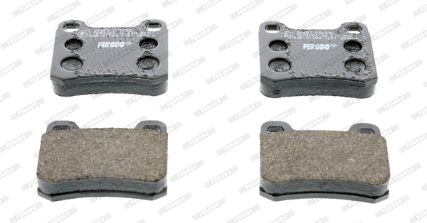 Kit de plaquettes de frein, frein à disque FERODO FDB328