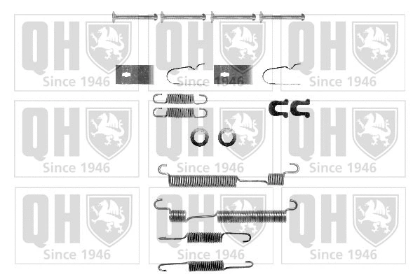 Kit d'accessoires, mâchoire de frein QUINTON HAZELL BFK263
