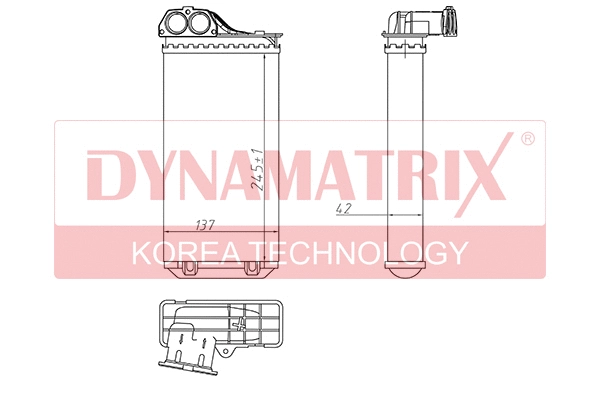 Système de chauffage DYNAMATRIX DR71157