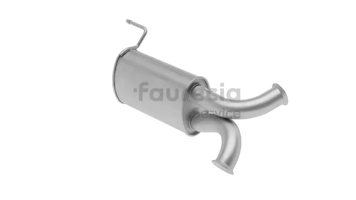 Silencieux central Faurecia FS15498