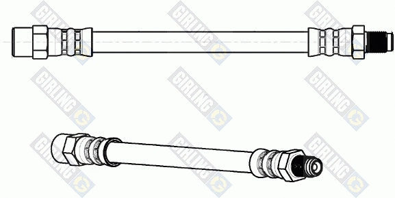Flexible de frein GIRLING 9002128