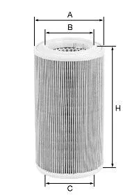 Filtre à air UNIFLUX FILTERS XA1018