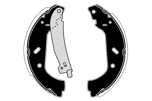 Jeu de mâchoires de frein RAICAM RA27131