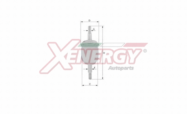 Filtre à carburant AP XENERGY X1501500