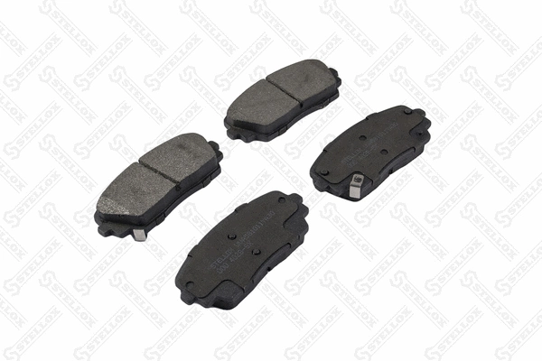 Kit de plaquettes de frein, frein à disque STELLOX 000 402B-SX