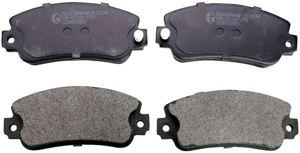 Kit de plaquettes de frein, frein à disque DENCKERMANN B110194
