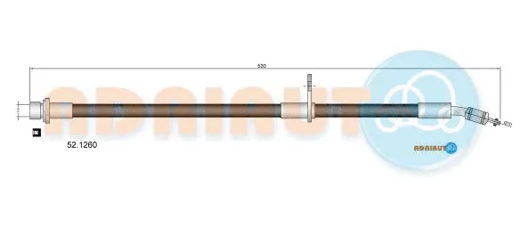 Flexible de frein ADRIAUTO 52.1260