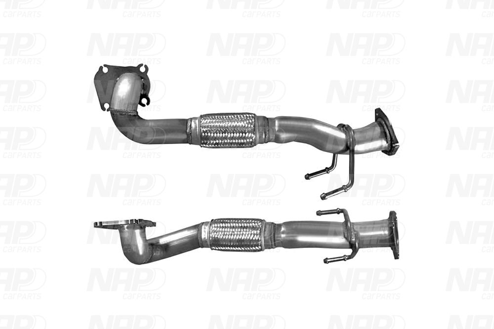 Tuyau d'échappement NAP carPARTS CAF10389
