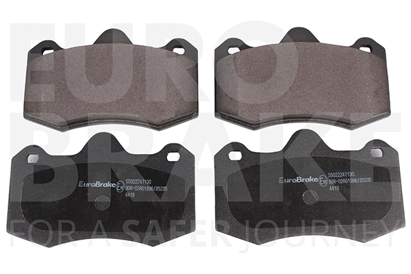 Kit de plaquettes de frein, frein à disque EUROBRAKE 55022247130