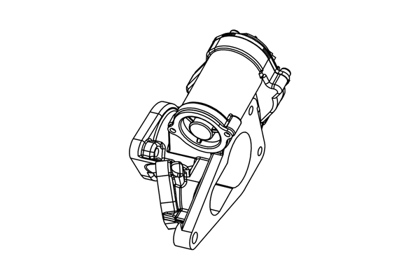 Vanne EGR AISIN EGRAZ-7058
