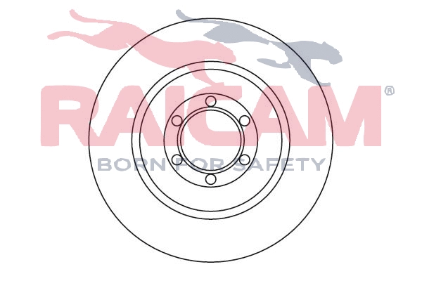 Disque de frein RAICAM RD00008