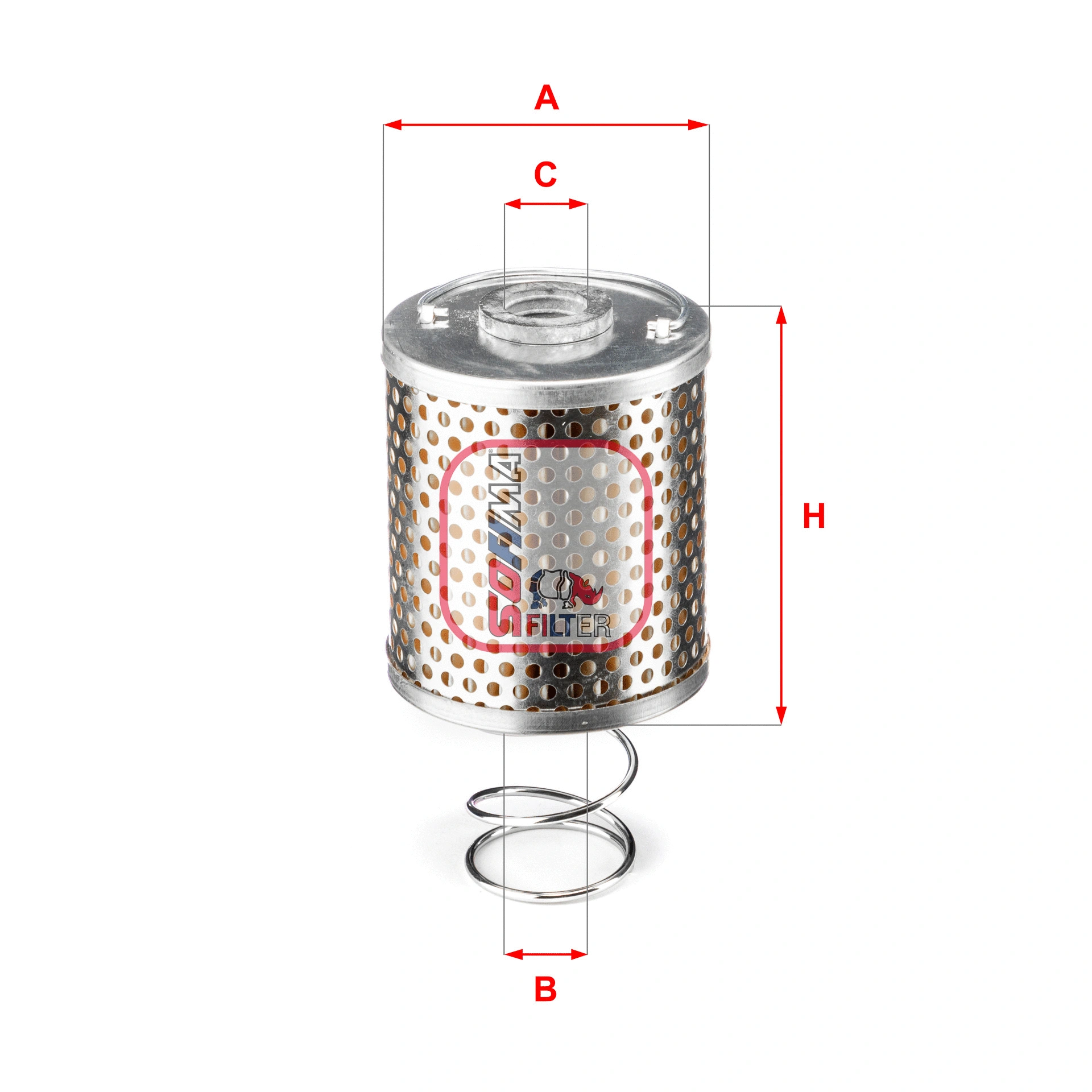 Filtre à carburant SOFIMA S 6617 N