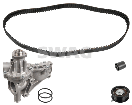 Pompe à eau + kit de courroie crantée SWAG 33 10 1436