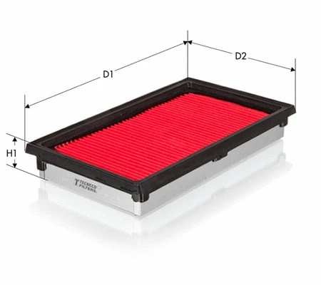 Filtre à air TECNECO FILTERS AR10234PMJ