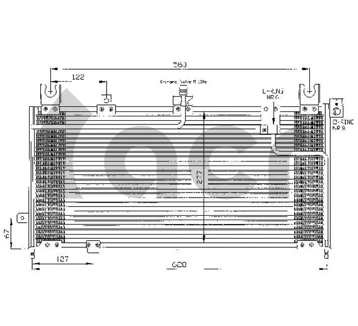 Condenseur, climatisation ACR 300320