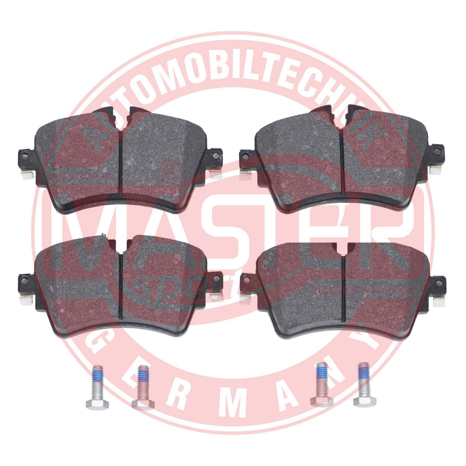 Kit de plaquettes de frein, frein à disque MASTER-SPORT GERMANY 13046026132N-SET-MS