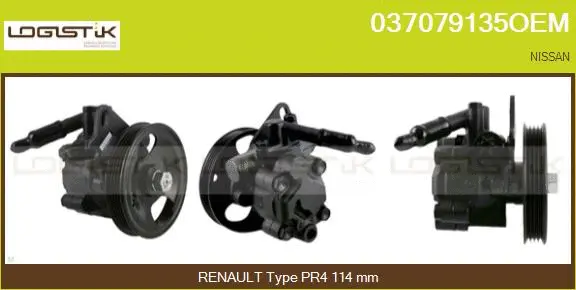 Pompe hydraulique, direction LGK 037079135OEM