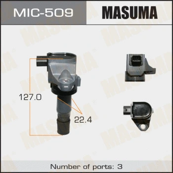 Bobine d'allumage MASUMA MIC-509