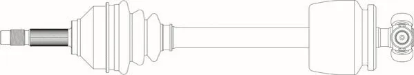 Arbre de transmission GENERAL RICAMBI FI3039